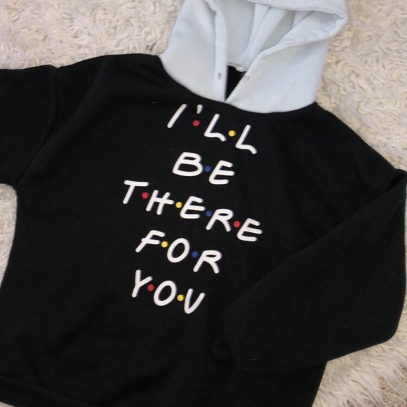 Friends Cropped Hoodie! - Picture 2 of 3